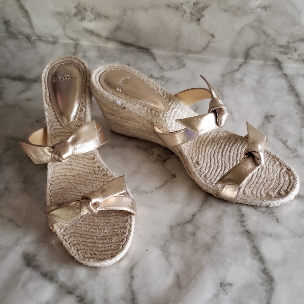 Alexandre Birman 39 wedges espadrilles  heels